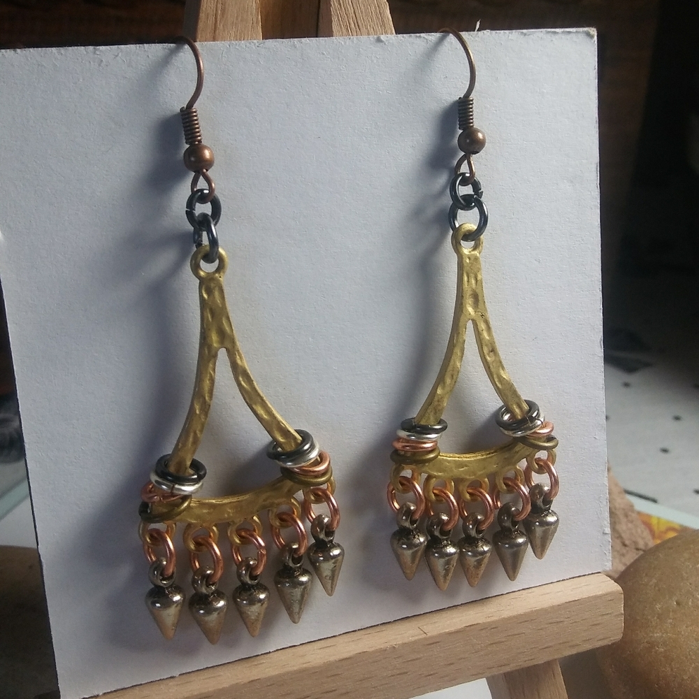 Antique Gold Earrings